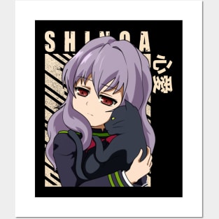 Shinoa Hiragi - Owari no Seraph Posters and Art